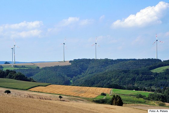 Feld erneuerbare Energien